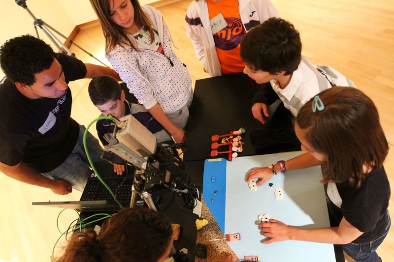 Talleres para niños Stop motion e inmigracion