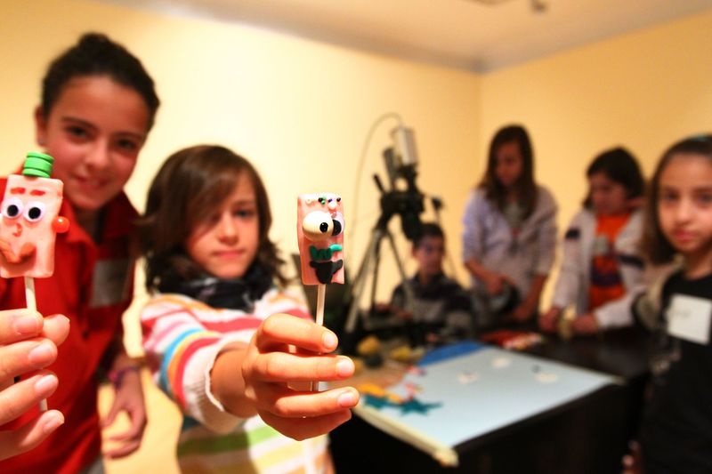 Talleres para niños Stop motion e inmigracion